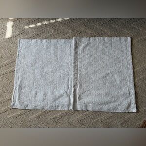 Pottery Barn Set of Two Quilted Standard Pillow Shams White 20” X 26”